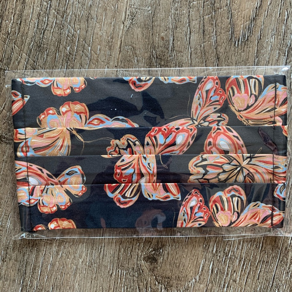 JOHNNY WAS boho butterfly face mask